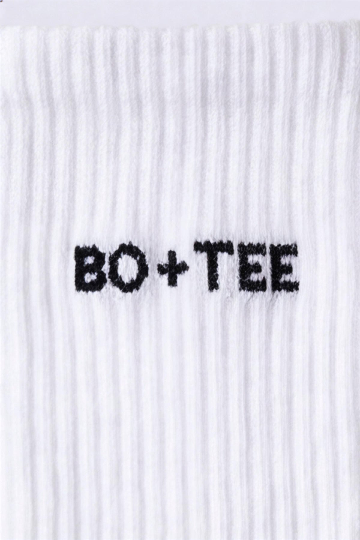 Ribbed Half-Crew 3-Pack Socks in White