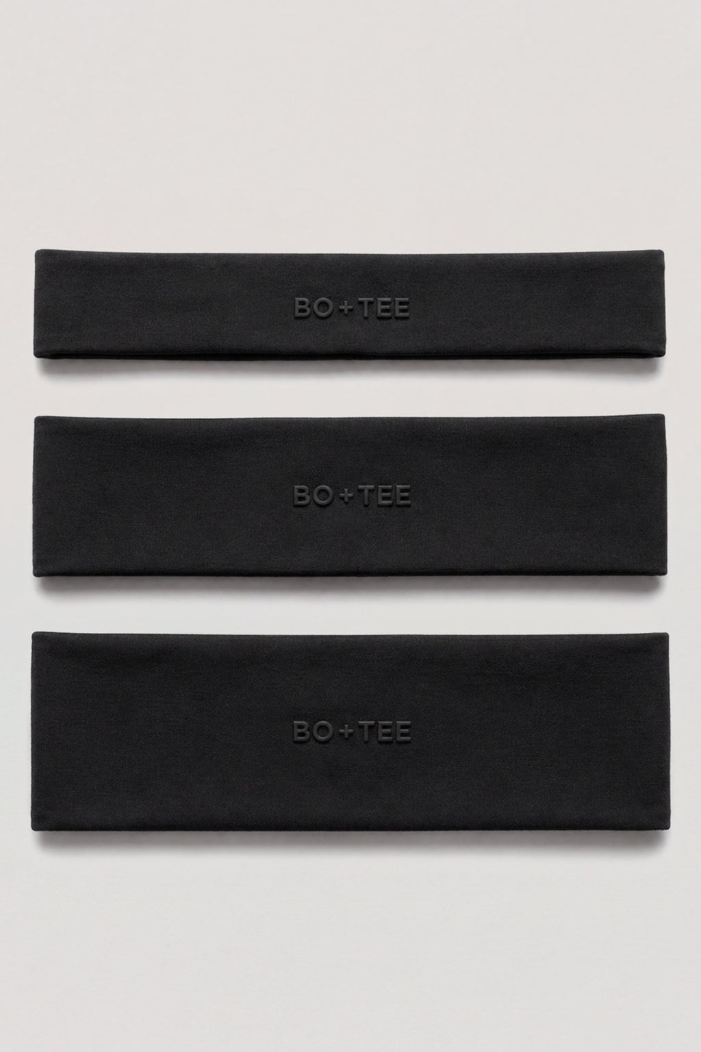 Soft Active Headband 3-Pack in Black