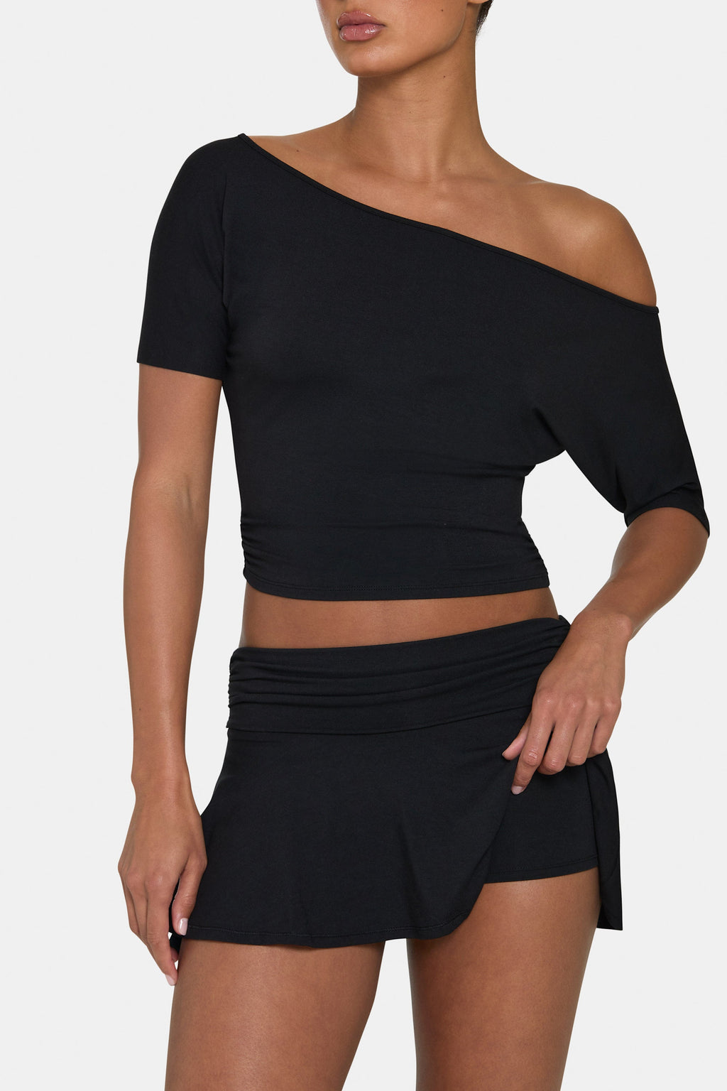 ButterCloud™ Mini Skort in Black