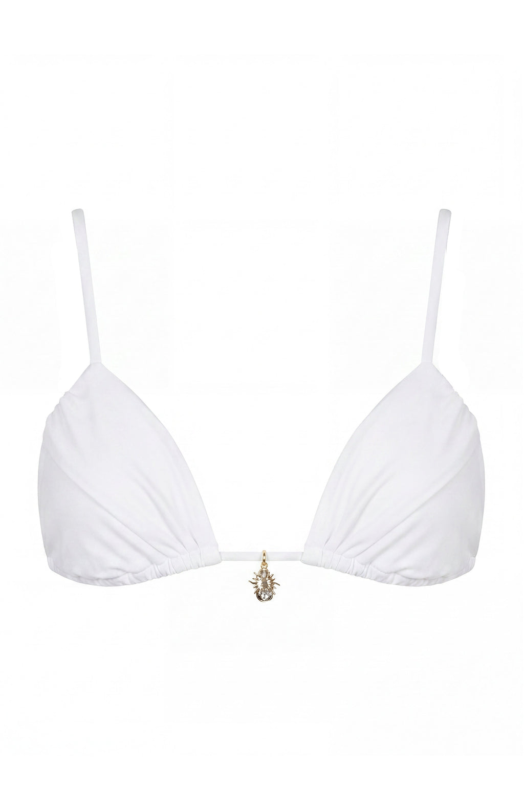 Triangle Bikini Top in Coconut