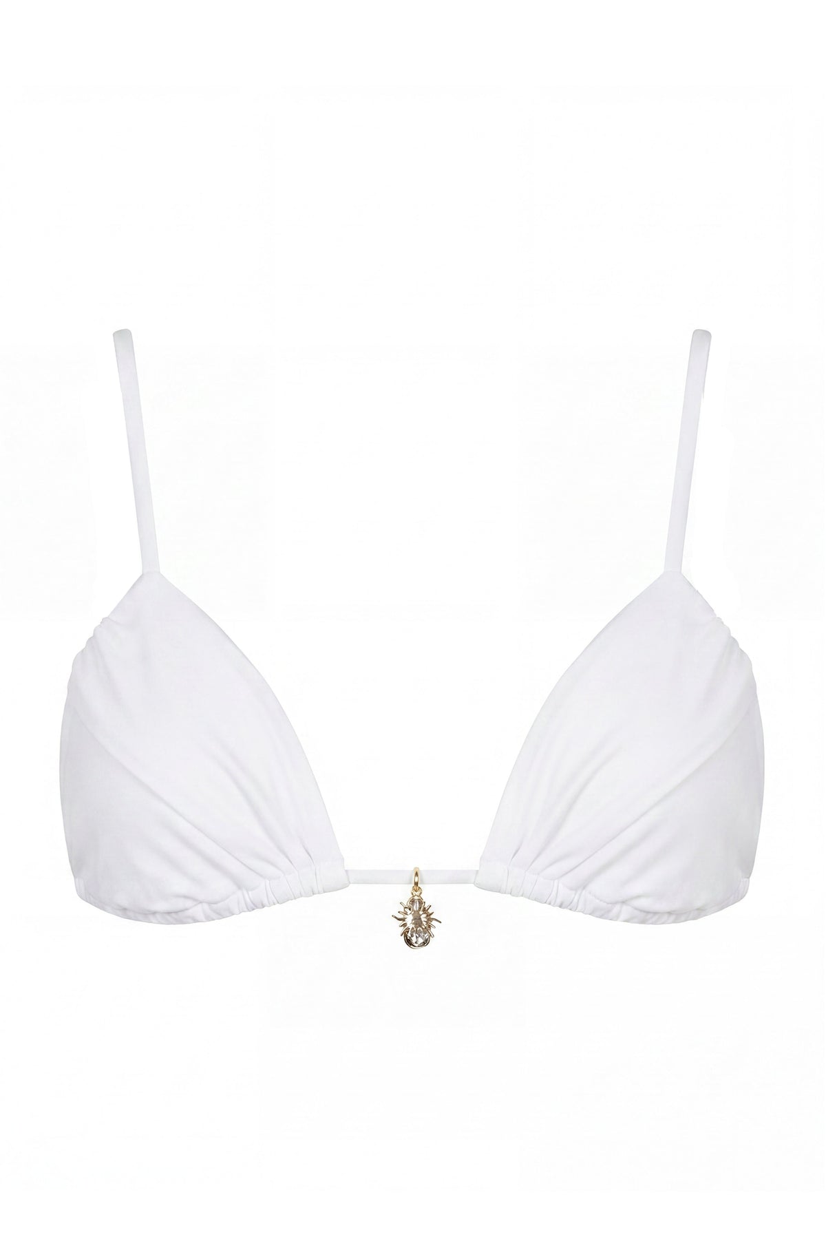Triangle Bikini Top in Coconut